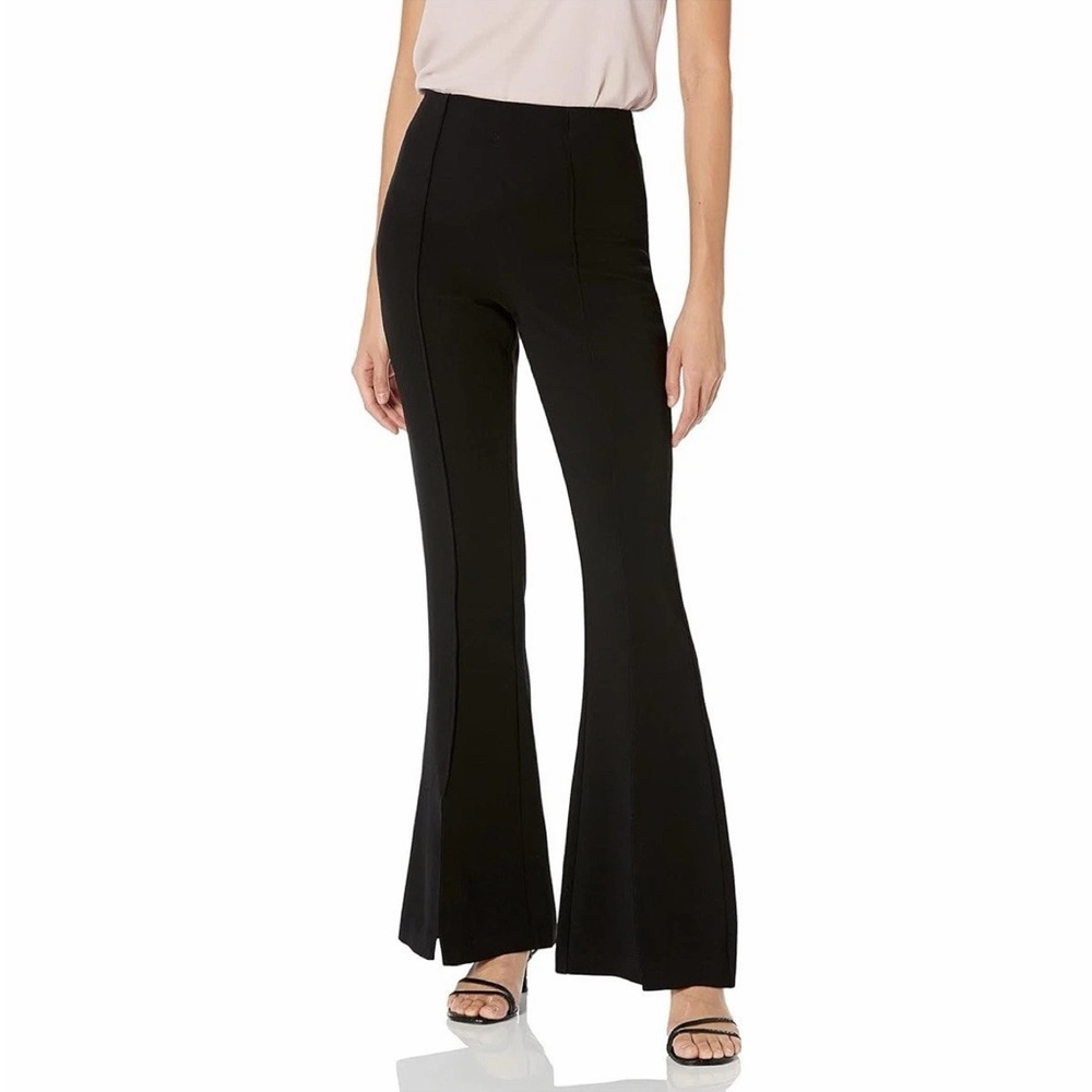 Cinq à Sept Billie Pants Black Tailored Flare Women’s Size 10 NWT MSRP $325 - Picture 1 of 15